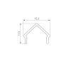 Экран ARH-DECORE-S12 Square Opal (Arlight, Пластик)