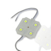 Светодиодный модуль квадратный 5050-4 (50Lm, 1,44W, 12V, Day White)