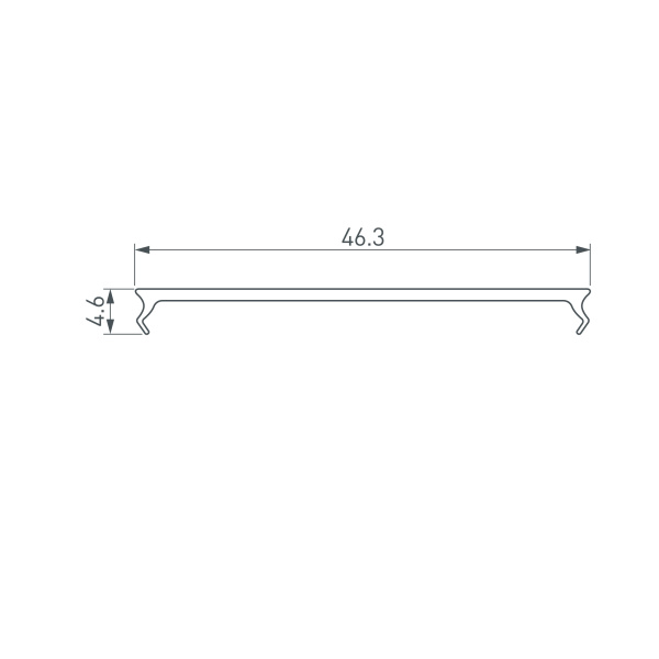 Экран матовый для KLUS-POWER-W50-F (Arlight, Пластик)