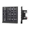 INTELLIGENT ARLIGHT Механизм панели KNX-303-22-IN Black (Bus) (IARL, IP20 Пластик, 2 года)