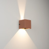 Светильник LGD-PERAN-WALL-S120x120-6W Warm3000 (Beige red, 0-80 deg, 230V) (Arlight, IP65 Бетон, 3 года)
