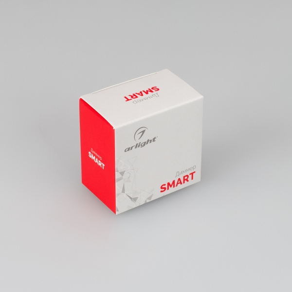 Диммер SMART-D14-DIM-PUSH (230V, 1.5А, 0-10V, 2.4G) (Arlight, IP20 Пластик, 5 лет)