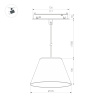 Светильник MAG-ORIENT-OLLAS-HANG-5W Warm3000 (BK-GR, 80 deg, 48V) (Arlight, IP20 Металл, 3 года)