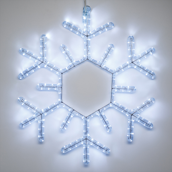 Фигура ARD-SNOWFLAKE-M5-600x600-216LED White (230V, 15W) (Ardecoled, IP65)