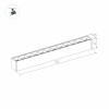 Светильник MAG-LASER-45-L320-12W Day4000 (WH, 15 deg, 24V) (Arlight, IP20 Металл, 5 лет)