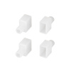 Заглушка WPH-FLEX-0612-SIDE WHITE с отверстием (Arlight, Силикон)