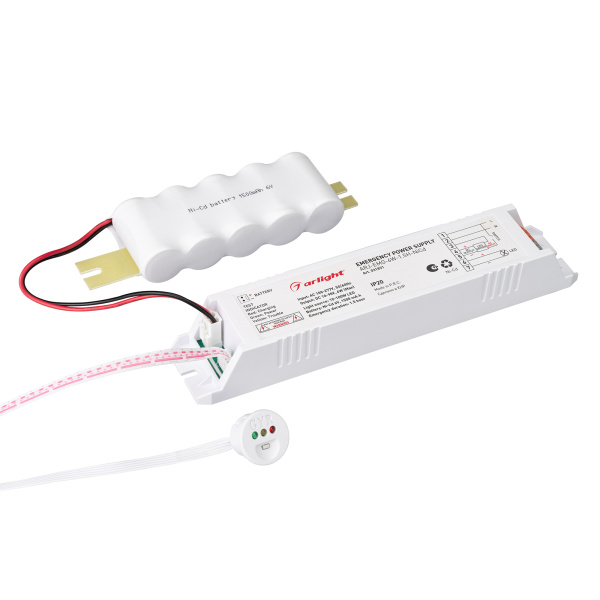 Блок аварийного питания ARJ-EMG-6W-1.5H-NiCd (Arlight, IP20 Пластик, 2 года)