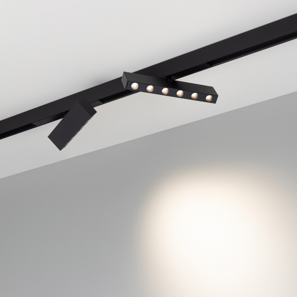 Светильник MAG-DOTS-FOLD-25-S200-6W Day4000 (BK, 30 deg, 24V) (Arlight, IP20 Металл, 5 лет)