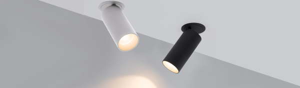 Светильник SP-POLO-BUILT-R65-8W Warm3000 (WH-BK, 40 deg) (Arlight, IP20 Металл, 5 лет)