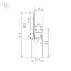 Профиль PLINTUS-FANTOM-BENT-H20-SIDE-2000 WHITE (Arlight, Алюминий)
