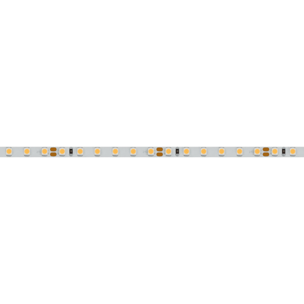 Лента RT 2-5000 24V Warm2400 5mm 2x (3528, 600 LED, LUX) (Arlight, 9.6 Вт/м, IP20)