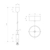 Светильник ALT-LINEAIR-FLAT-UPDOWN-DIM-S2094-600-25W Warm3000 (BK, 100 deg, 230V) (Arlight, IP20 Металл, 3 года)
