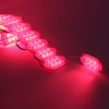 Светодиодный модуль 6 led 2835 MOD102 (12V, 1.2W, red, IP65)