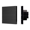 INTELLIGENT ARLIGHT Кнопочная панель SMART DALI-301-22-8K-D2-IN Black (BUS, Frameless) (IARL, IP20 Пластик, 5 лет)