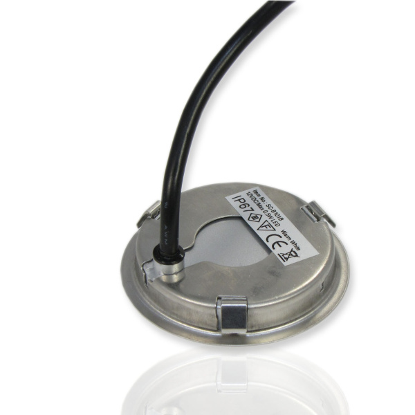 Светодиодный светильник точечный RST IP67 (0,5W, 12V, Warm White).