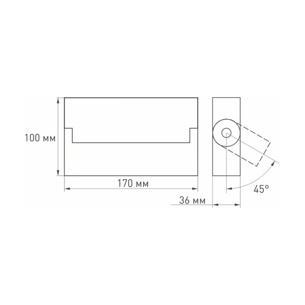 Светильник SP-LOFT-SURFACE-S170-10W White6000 (WH, 24 deg) (Arlight, IP40 Металл, 3 года)