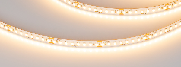 Лента UL-A176-8mm 24V Warm2700 (15 W/m, IP20, 5m) (Arlight, 7 лет)