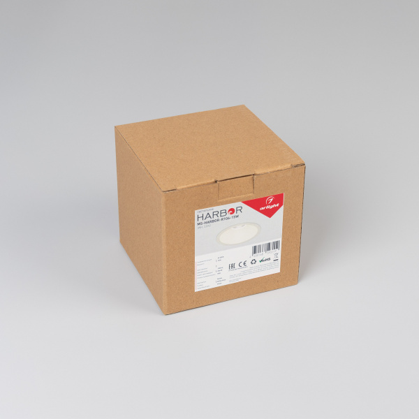 Светильник MS-HARBOR-R106-15W Warm3000 (WH, 24 deg, 230V) (Arlight, IP20 Металл, 5 лет)