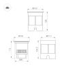Светильник LTD-DAFNA-GROUND-R100-6W Warm2700 (SL, 45 deg, 230V) (Arlight, IP67 Металл, 5 лет)