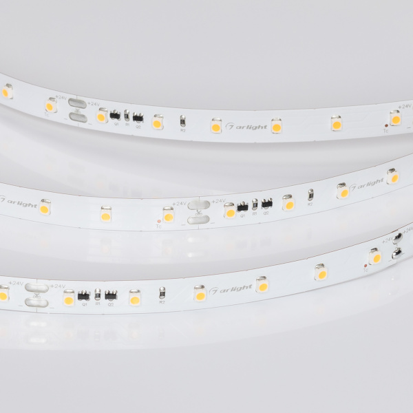 Лента IC-A60-10mm 24V Warm2700 (4.8 W/m, IP20, 3528, 20m) (Arlight, 4.8 Вт/м, IP20)
