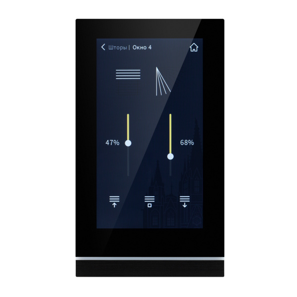 INTELLIGENT ARLIGHT Панель сенсорная KNX-113-51-MULTI-V5-IN (20-30V) (IARL, IP20 Пластик, 2 года)