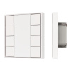 INTELLIGENT ARLIGHT Кнопочная панель KNX-301-22-8-SH-IN White (BUS, Frame) (IARL, IP20 Пластик, 3 года)