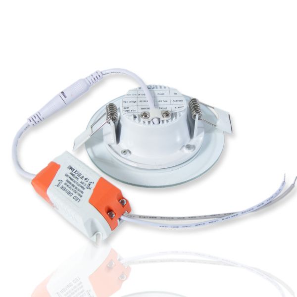 Светодиодный светильник встраиваемый IC-RW D100  (6W, Warm White)