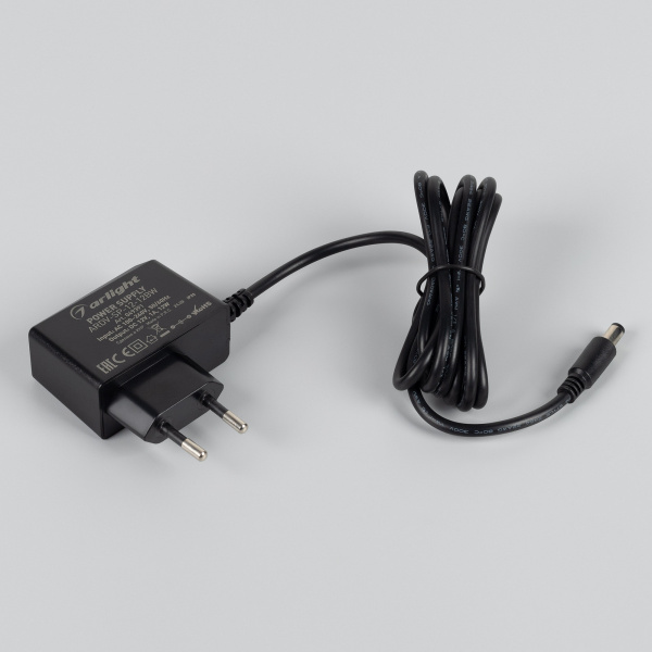 Блок питания ARDV-SP-12-12BW (12V, 1A, 12W) (Arlight, Адаптер, 5 лет)