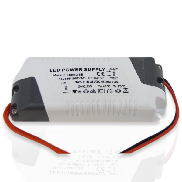 Светодиодный драйвер  ZF-AC LD19(220V, 18W, 450mA)