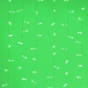 Светодиодная гирлянда ARD-CURTAIN-CLASSIC-2000x3000-CLEAR-760LED Green (230V, 60W) (Ardecoled, IP65)