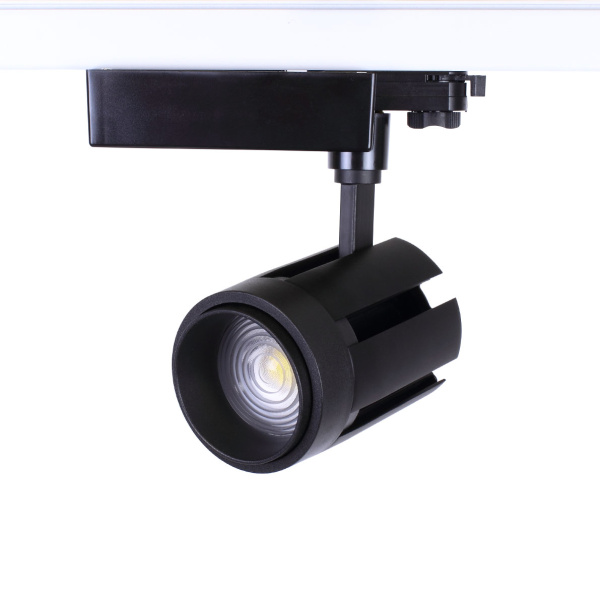 Светодиодный светильник трековый JH-GD001 4L 4L30 (30W, 220V, 15-60deg, warm white, черный корпус)