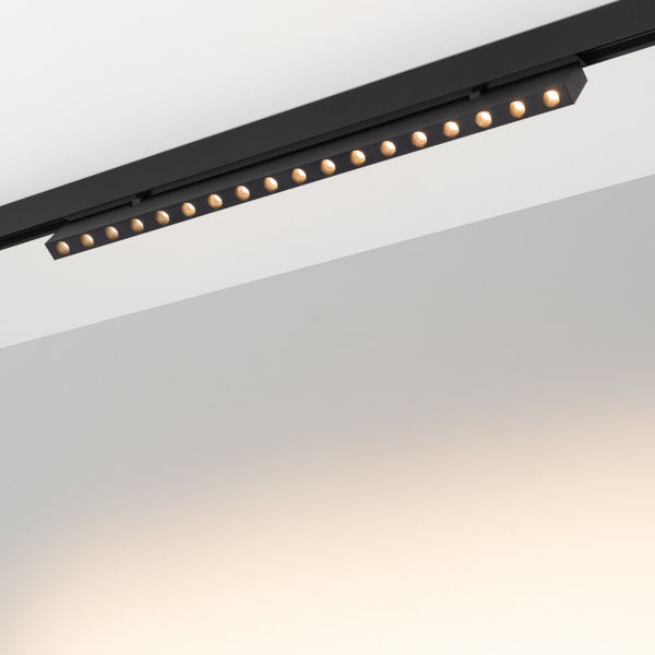 Светильник MAG-DOTS-FOLD-25-S600-18W Warm3000 (BK, 30 deg, 24V) (Arlight, IP20 Металл, 5 лет)