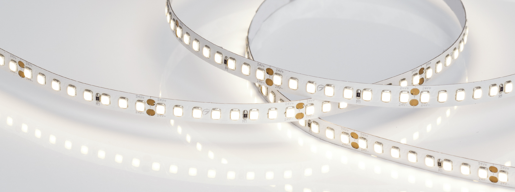 Лента RT 2-5000 24V Day4000 2x (2835, 160 LED/m, LUX) (Arlight, 12 Вт/м, IP20)