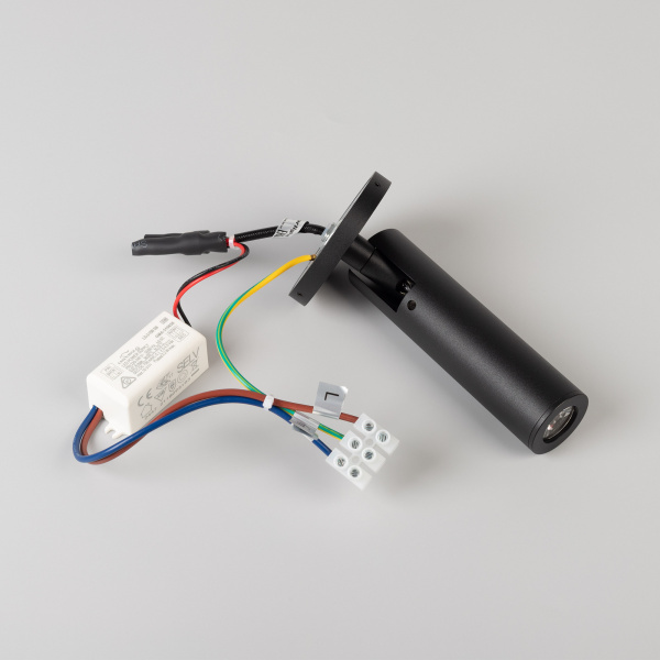 Светильник SP-READER-NB-R60-3W Warm3000 (BK, 20 deg, 230V) (Arlight, IP20 Металл, 3 года)