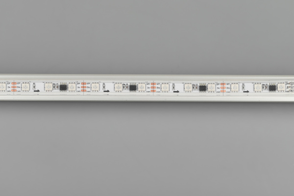 Лента SPI-5000P-5060-60 12V Cx3 RGB (12mm, 14.4W/m, IP66) (Arlight, Закрытый, IP66)