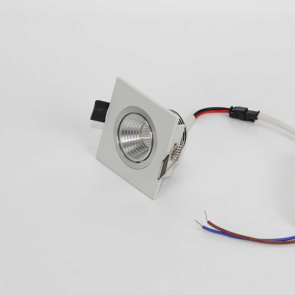 Светодиодный светильник встраиваемый 65 Series white housing BW302 (3W,220V,day white)