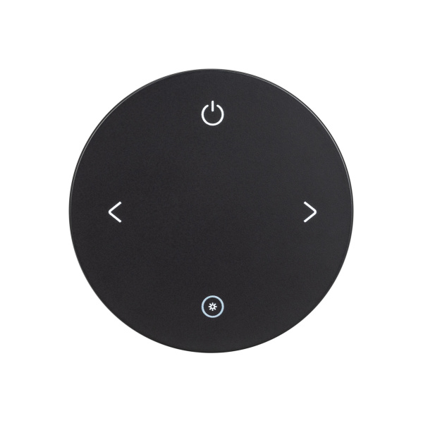 INTELLIGENT ARLIGHT Пульт SMART-801-22-1G-DIM Black (3V, Magnet, 2.4G) (IARL, IP20 Пластик, 5 лет)