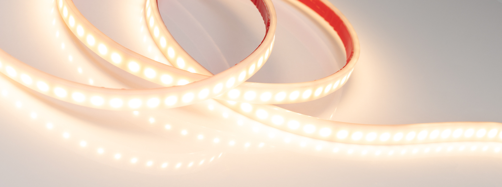 Лента RTW 2-5000PW 24V Warm2700 2x (3528, 600 LED, LUX) (Arlight, 9.6 Вт/м, IP66)