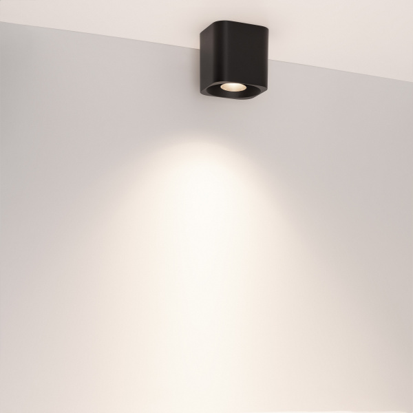 Светильник SP-ACENTO-S95x95-10W Day4000 (BK, 20-45 deg, 230V) (Arlight, IP20 Металл, 5 лет)