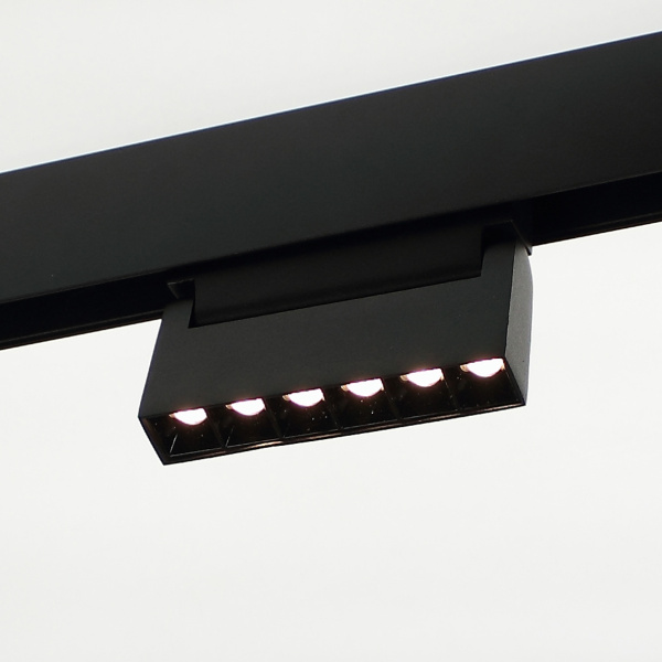 Светодиодный светильник трековый магнитный 20мм JH-ZD06C MX46 (6W, 48V, warm white)