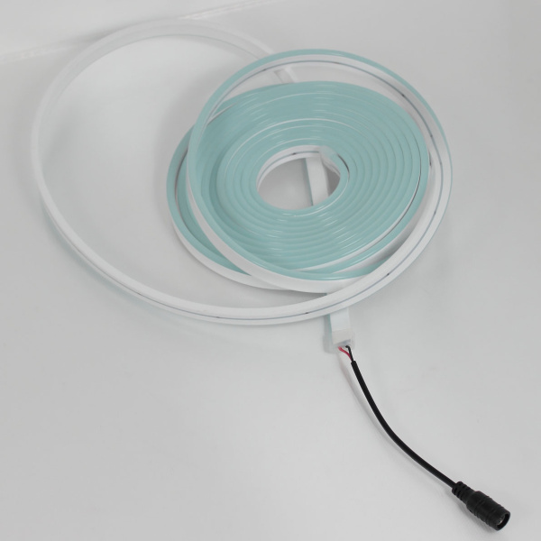 Светодиодный гибкий неон 4.5*13, 24V ice blue LB22 (блистер 5м)