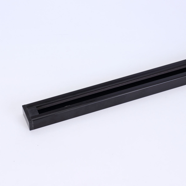 Трек для спотов 2L 2м NX10 (однофазный, 2 провода, усиленный, черный)