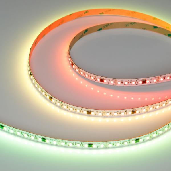 Лента SPI-A120-10mm 24V RGB-PX6-BPT (23 W/m, IP20, 2835, 5m) (Arlight, бегущий огонь)