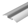 Профиль с экраном ALU-FLAT-2000 ANOD+FROST (Arlight, Алюминий)