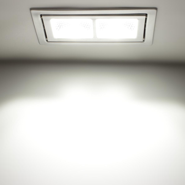 Светодиодный светильник поворотный SW clear glass (51W, White)