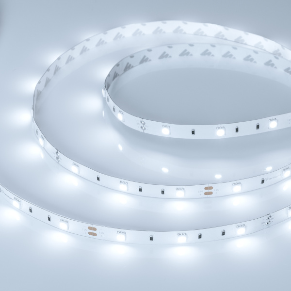 Лента RT 2-5000 12V White6000 (5060, 150 LED, LUX) (Arlight, 7.2 Вт/м, IP20)