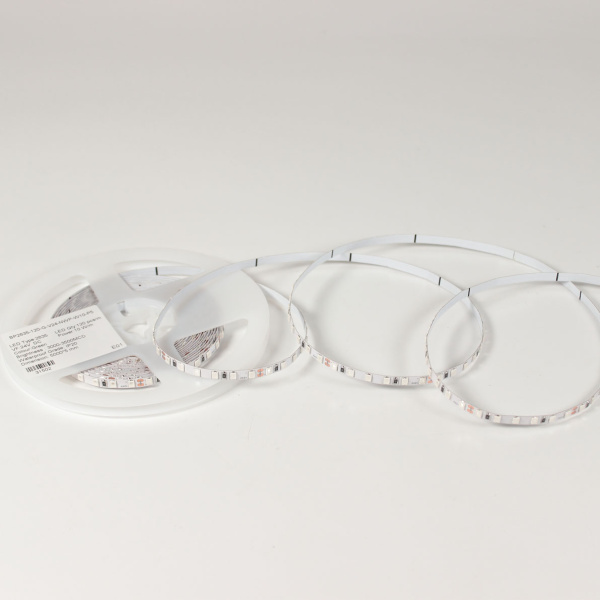 Светодиодная лента Standart Pro class, 2835, 120 led/m, 5mm, без скотча, green, 24V, IP20, SL6