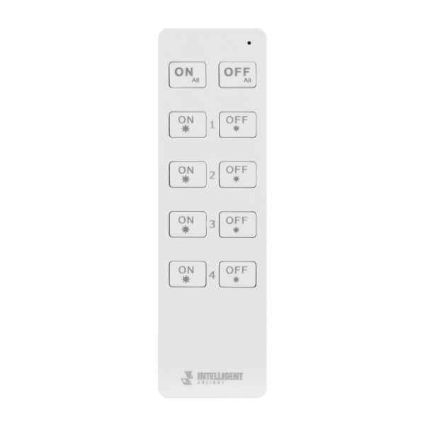 INTELLIGENT ARLIGHT Пульт SMART-801-22-4G-DIM White (3V, 2.4G) (IARL, IP20 Пластик, 5 лет)