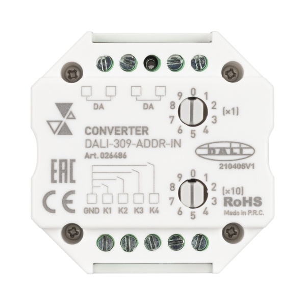 INTELLIGENT ARLIGHT Конвертер DALI-309-ADDR-IN (DALI bus) (IARL, -)