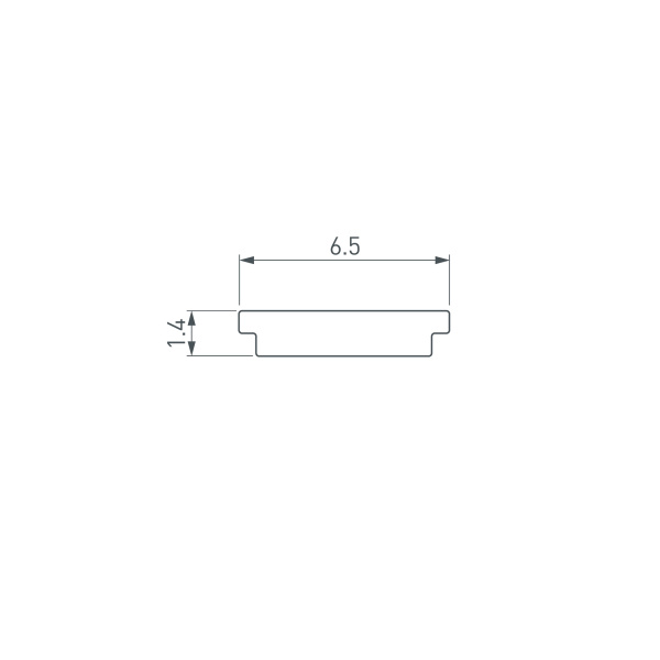 Экран SL-BEVEL-H12-F13-2000 OPAL (Arlight, Пластик)